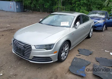 2016 Audi A7 3.0T Premium Plus from USA, damaged, VIN WAUWGAFC8GN113329